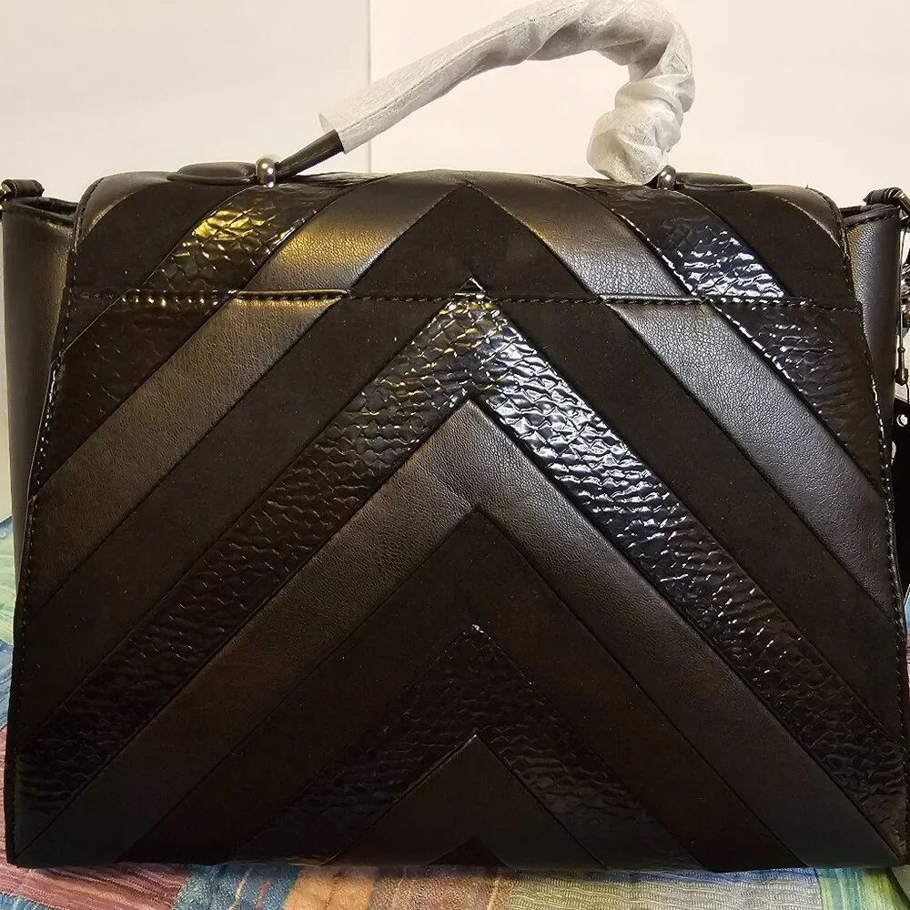 Karl Lagerfeld Charlotte Top Handle Satchel, NWT - Picture 2 of 7